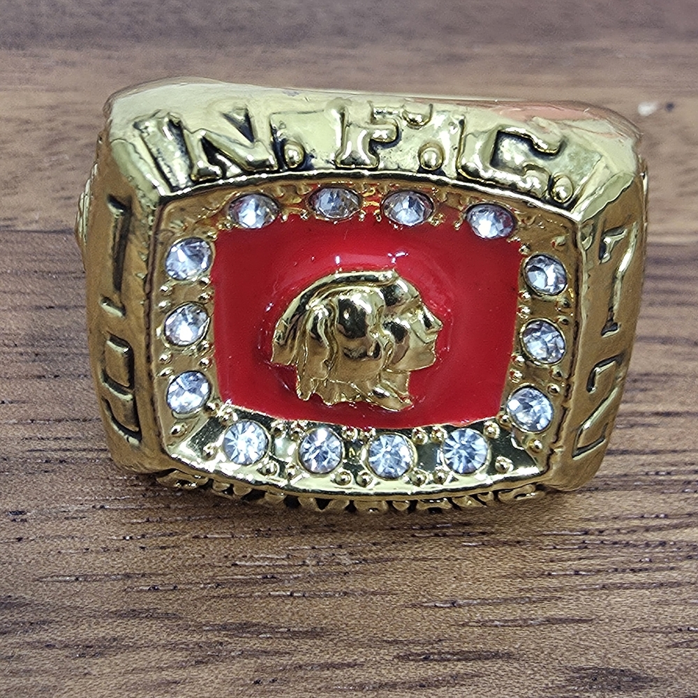 Washington Redskins 1972 NFC Championship Ring Fan Edition Sz 11 Gold Allen